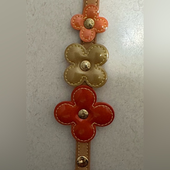 Louis Vuitton Flower Lexington Belt/Bracelet/Choker Vernis Varnished Leather - Picture 7 of 9